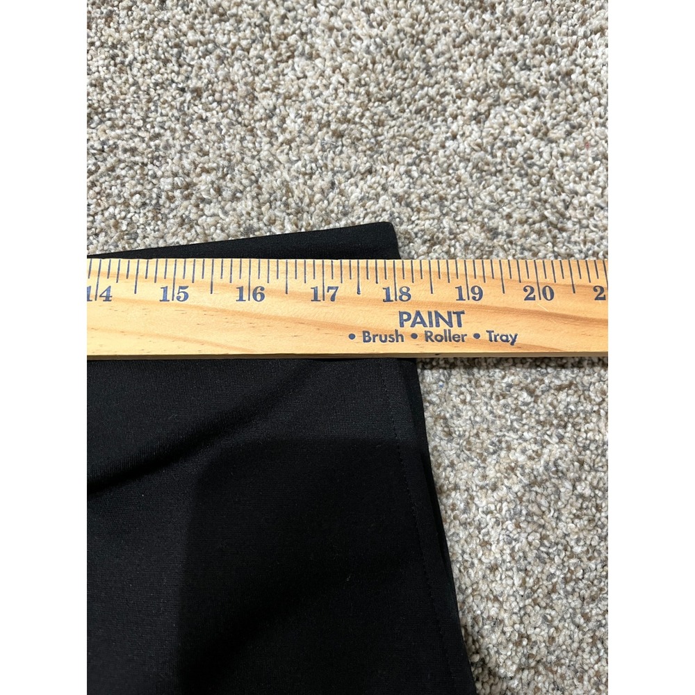 Eileen Fisher Black Tencel Blend Wide Leg Crop Pants Womens Size Large TJX - Picture 4 of 8